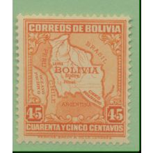 Bolivia Stamp Scott #202, Mint Hinged