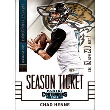 2014 Football Panini Contenders Chad Henne