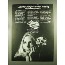 1972 3M Scotch Brand Tapes Ad - You've Been Missing