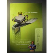 2002 Recycle Rechargeable Batteries Ad - Richard Karn
