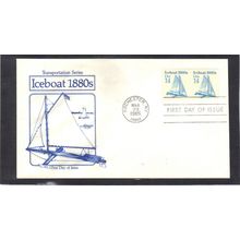 FDC Artmaster 2134 14c Iceboat Pair (Cachet-U/A) CV40641