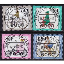 GERMANY BERLIN [1985] MiNr 0735-38 ( O/used ) [01] Verkehr Ersttag