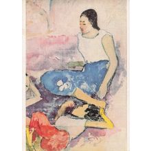 Paul Gauguin Bucheim Kunstkarte Rare Painting Postcard