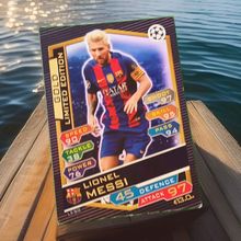 Match Attax Champions League 2016/17 Lionel Messi Gold Limited Edition