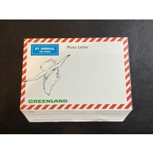 ICOLLECTZONE Greenland Scenic Airletter XF mint
