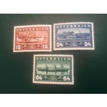 ICOLLECTZONE Austria 382-84 VF NH ships