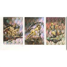 WILLIAM STOUT ' MagnaChrome insert cards M2 , M4 , M6' ( 1996 )