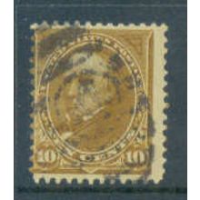 Used 283 10c Daniel Webster Average M05444