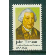 1941 20c John Hanson Fine MNH MA0875