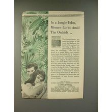 1959 Green Mansions Movie Ad, Audrey Hepburn