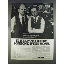 1980 MONY Insurance Ad - Keep Our Business Alive