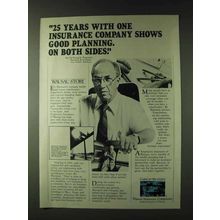 1979 Wausau Insurance Ad - 25 Years With One Company