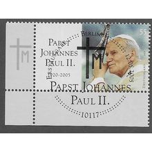 GER 2005 55c 'POPE JOHN PAUL II '(CORNER MARGIN) FINE USED (EBID75-394)