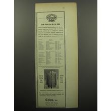 1951 Chipp Clothing Ad - Chipp Travelers on the road