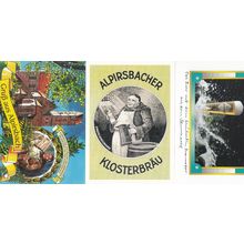 Alpirsbach German Tankard Alcohol 3x Postcard s