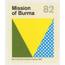 Mission Of Burma Ace Of Hearts USA Punk Rock 1982 LP Postcard