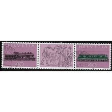 1982 Michel 1214/1225 - fine used (o) - strip with label