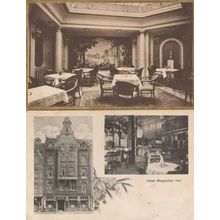 Hotel Bergischer 2x Antique German Postcard s