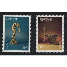 Faroe Is. Contemporary Art Europa CEPT 2v 1993 MNH SG#241-242 Sc#252-253