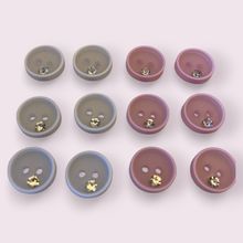 11mm Baby Shirt Buttons For Knitting Pink Or White Sewing Diamond Imitation Stud