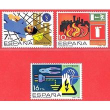 España. 1984. Mi # 2618 / 20. Accidents at Work Prevention