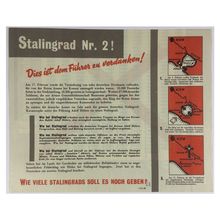 Original WW2 American Air Drop Leaflet. - Code USG.28. - 1944. - Isotype.