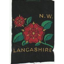 Scout Badge UK- Pre 1967??? - N.W Lancashire - Ribbon (BY267)