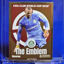 Panini Fifa Club World Cup 25 WEVERTON PALMEIRAS #16 THE EMBLEM