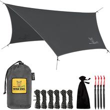 Wise Owl Outfitters Hammock Tarp, Hammock Tent - Rain Tarp for Camping Hammock -