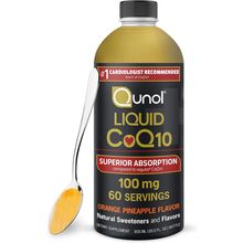 Qunol Liquid Coq10 100Mg, Superior Absorption Natural Supplement Form of Coenzym