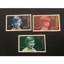 ICOLLECTZONE Liechtenstein 553-55 VF NH
