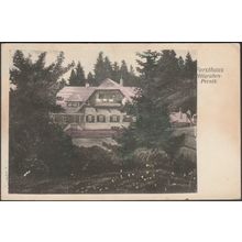 Forsthaus, Hölgraben-Pernik, c.1910s - Hálasz Sándor AK