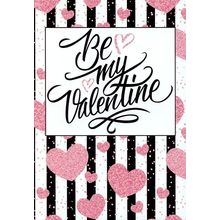 Be My Valentine - Valentine's Greeting Card - 22512