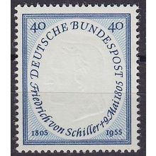 GERMANY BUND [1955] MiNr 0210 ( */mh )