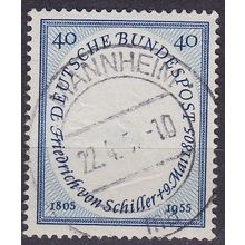 GERMANY BUND [1955] MiNr 0210 ( O/used )