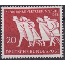 GERMANY BUND [1955] MiNr 0215 ( **/mnh )