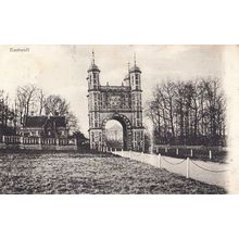 Eastwell Church Antique Postcard + 1907 Croydon Surrey Postmark
