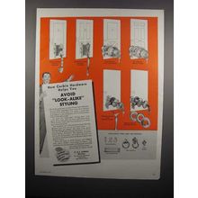 1954 Corbin Hardware Ad - Avoid Look-Alike Styling