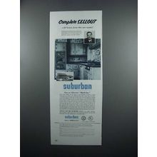 1954 Suburban Built-In Ranges Ad - Complete Sellout