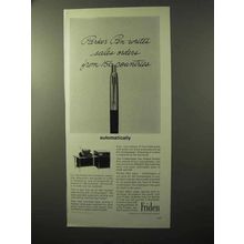 1964 Friden Computyper Ad - Parker Pen Sales Orders
