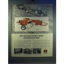 1967 International Harvester 27 Baler Ad