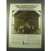 1975 Lincoln National Life Insurance Ad - Who Taught