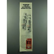 1975 Old Spice Anti-Perspirant Ad - Designed for a Man
