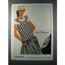 1981 Salvatore Ferragamo Shoes and Fashion Ad