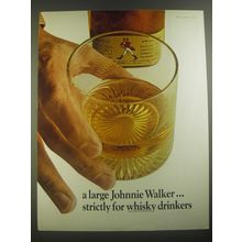 1967 Johnnie Walker Red Label Scotch Advertisement
