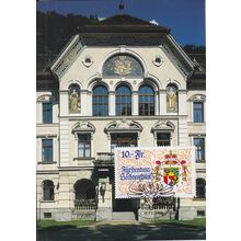 LIECHTENSTEIN [1996] MiNr 1136 MK 143 ( Maxi )