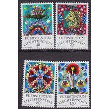 LIECHTENSTEIN [1977] MiNr 0669-72 ( **/mnh )