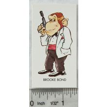 Brooke Bond Chimp card - Brooke Bond