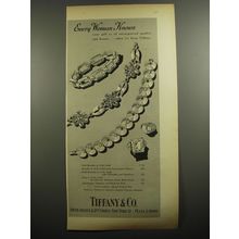 1954 Tiffany & Co. Jewelry Ad - Every Woman Knows