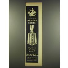 1956 Elizabeth Arden Memoire Cherie Perfume Ad - Nouveau Parfum